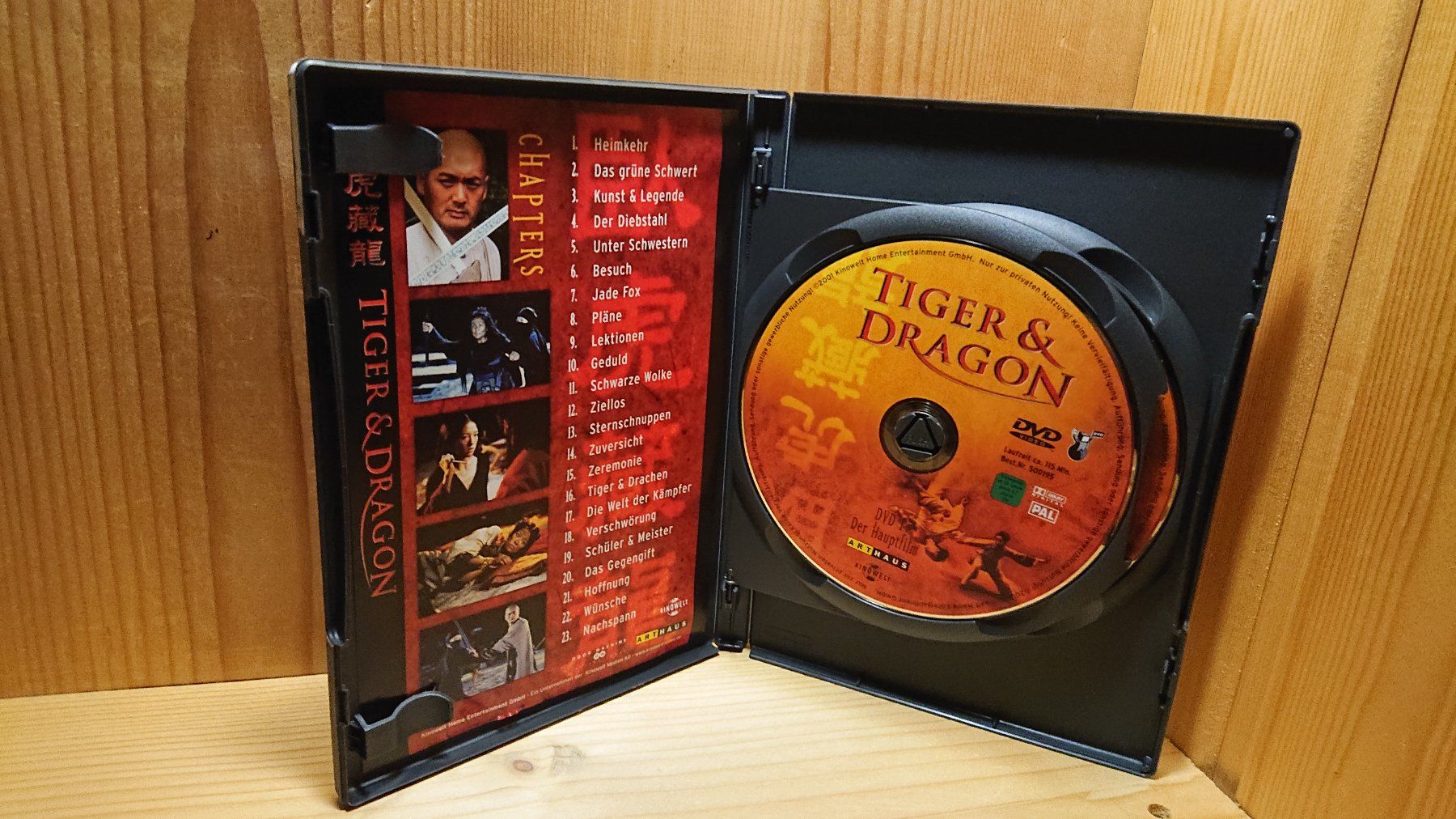 Tutti i DVDs: TIGER & DRAGON DVD mit Chow Yun-Fat – Usato da Wilderswil venduto da Exebub 2