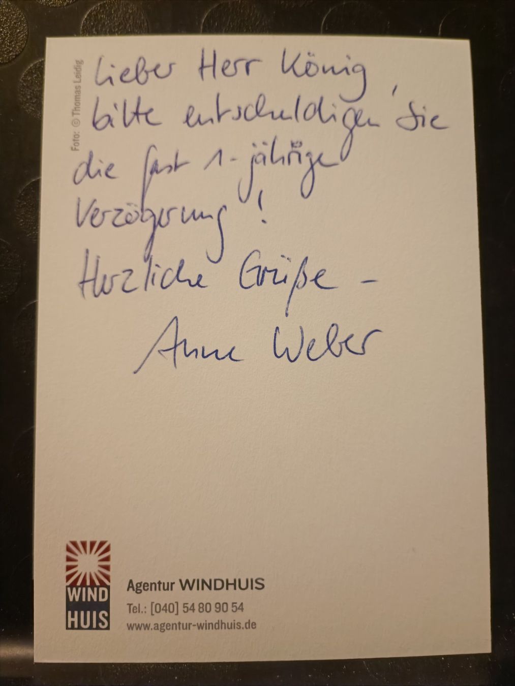 Autographes: Anne Weber - handsigniert – D'occasion à Menziken par Artographs 1