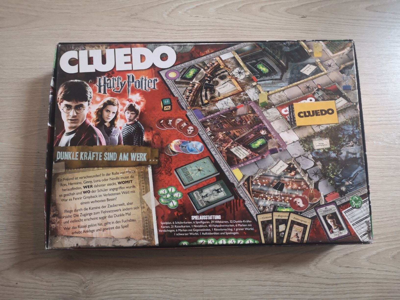 Hasbro Giochi: Spiel Cluedo Harry Potter – Usato da Ibach venduto da FlyingFox26 1