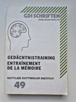 Gedächtnistraining  🧠  GDI Schriften Gottlieb Duttweiler