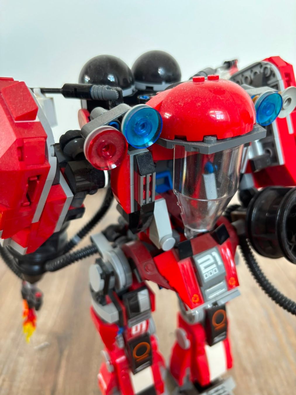 Lego Spielzeuge: LEGO Ninjago 70615 : L'Armure de Feu – Gebraucht aus Eschert von elleajis 5