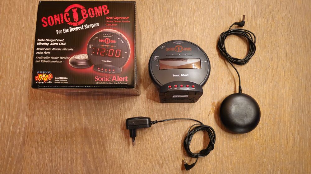 Geemarc Sonic Bomb SBB500SS / Wecker, Sound, Uhr, OVP (Neu (gemss  Beschreibung)) in Sirnach fr CHF 42  mit Lieferung auf Ricardo kaufen