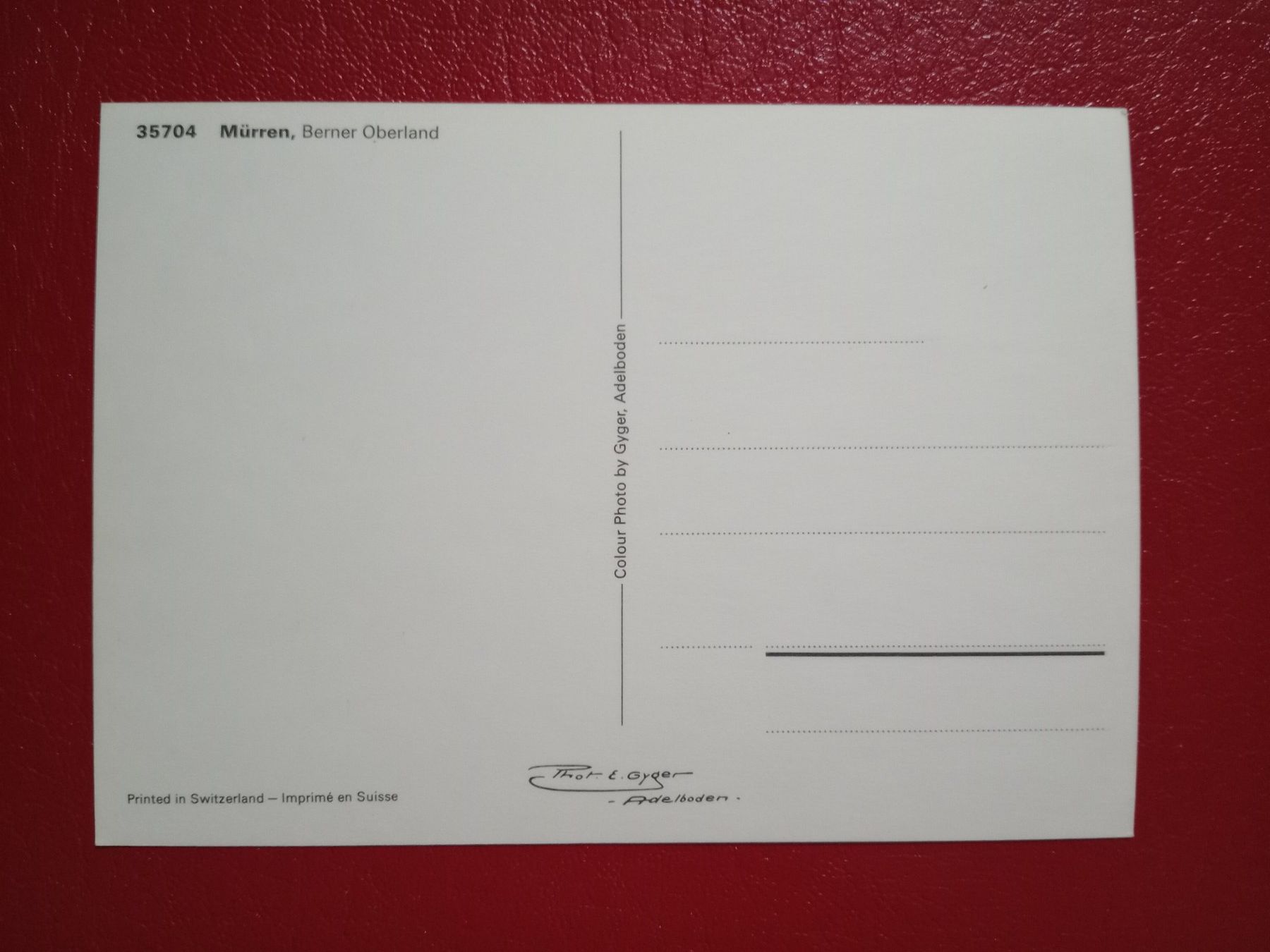 Cartoline postali: AK Mürren Bern Winter mehrbildrig – Usato da Küttigen venduto da Melisch1000 1