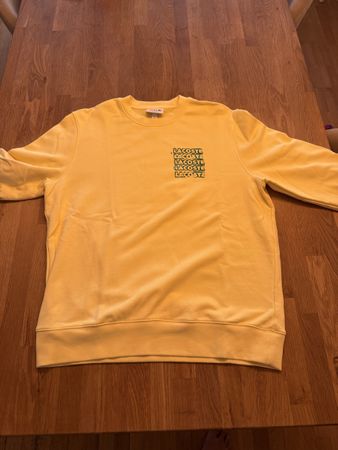 Lacoste Pullover Gelb Grösse XL Classic Fit neuwertig