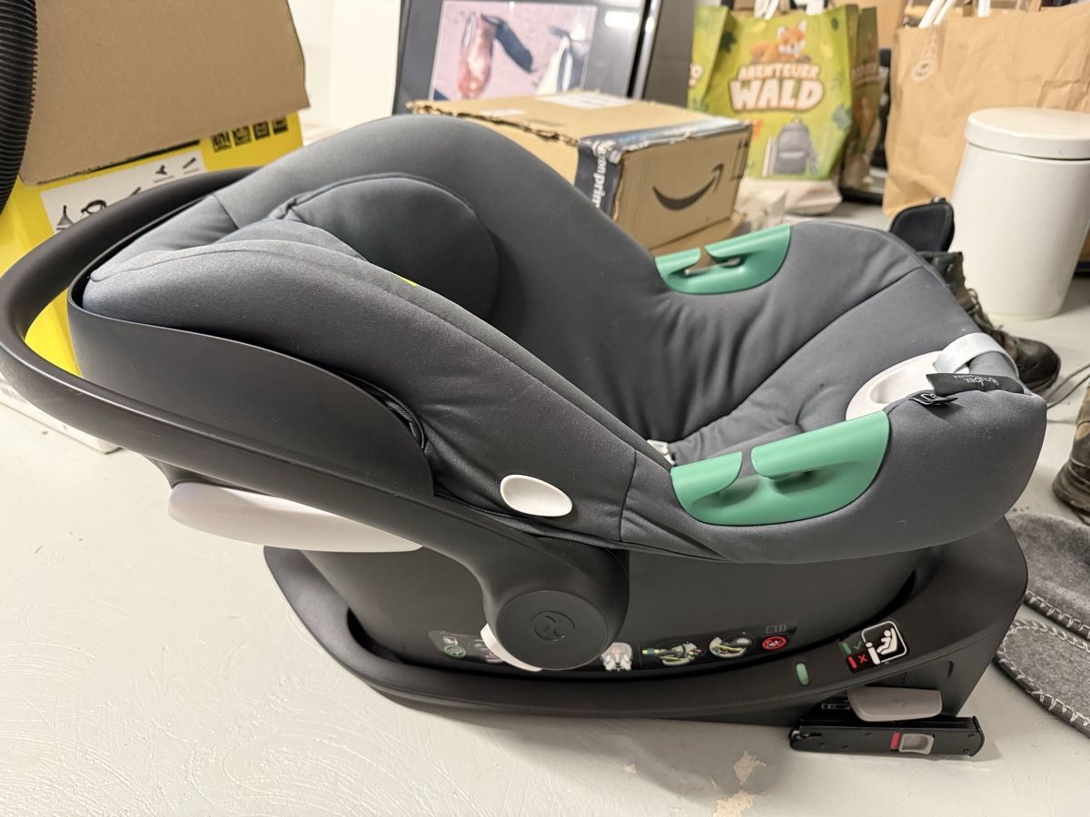 Cybex Auto-Kindersitze: Cybex Babyschale Babyschale Aton B2 Silver inkl Base- Neu – Neu (gemäss Beschreibung) aus Sonnental von sop_9scm 3