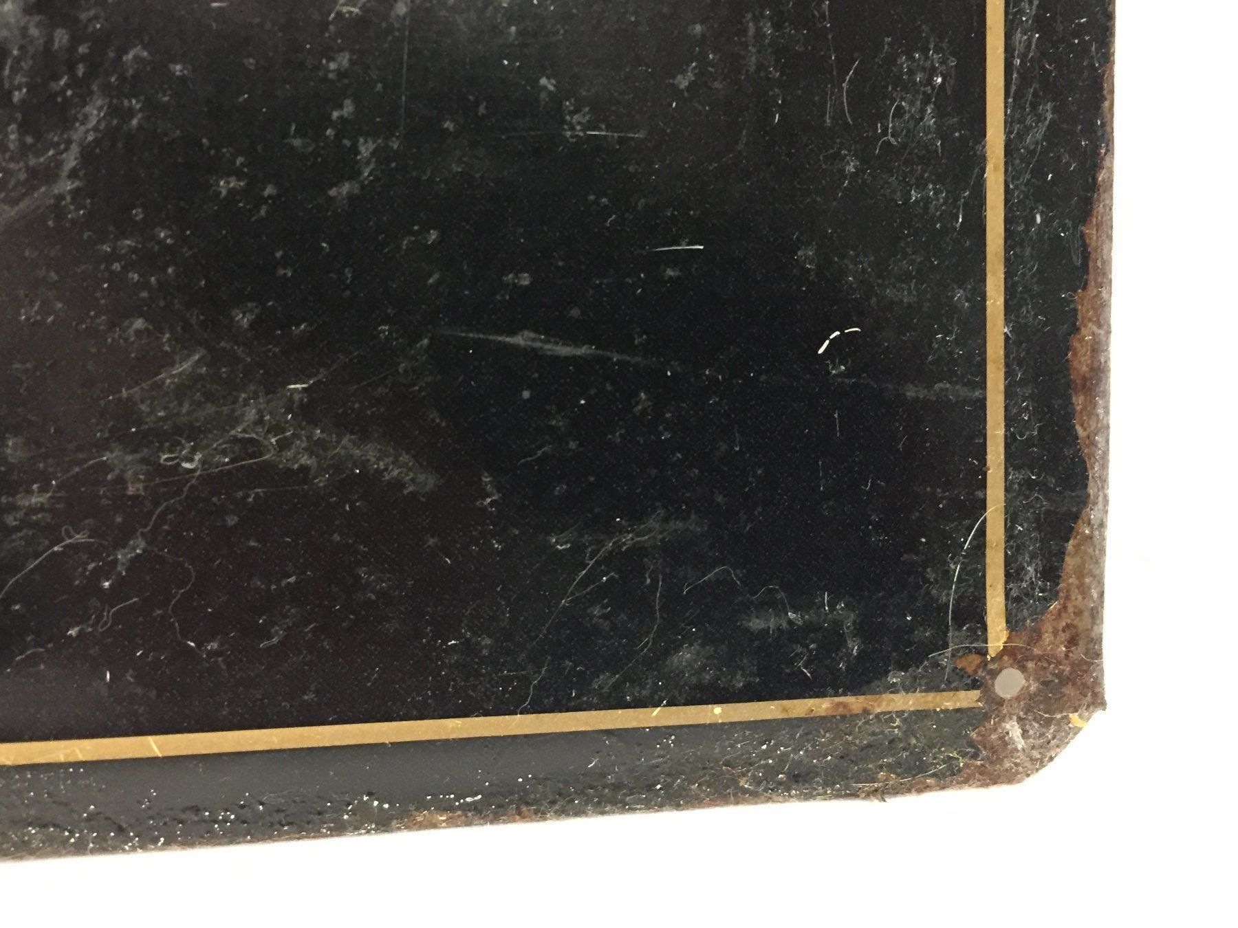 Schilder: Original VintageBlechschild Franziskaner – Gebraucht aus Schaffhausen von vintageville 5