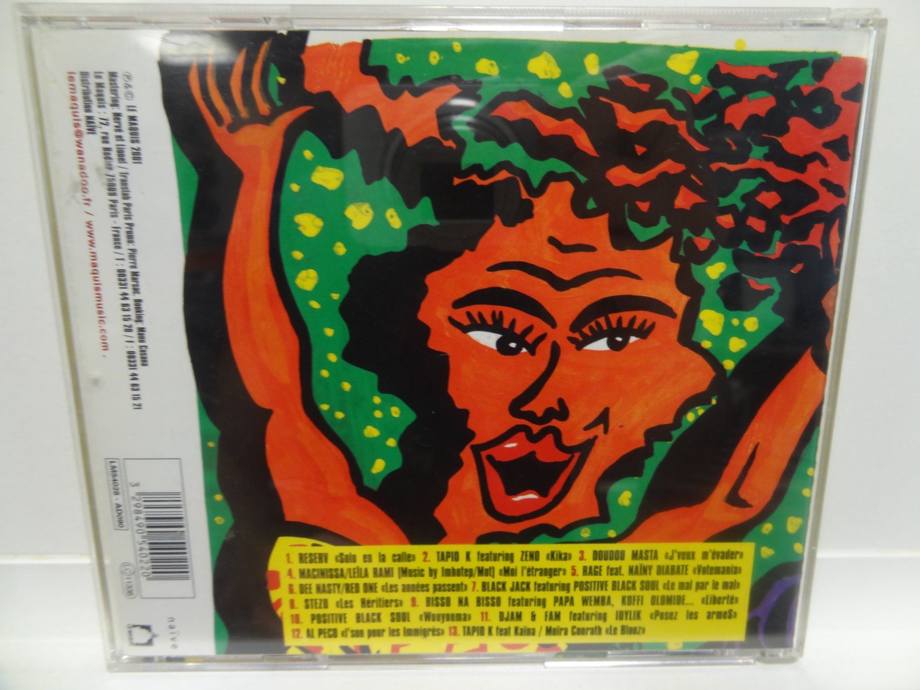 CD: Various Artists - Rap Sans Visa – Usato da luzern venduto da musicandart 1