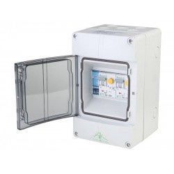 Leab Bordnetzverteiler Pcm4 Powercon 2 x Schutzschalter + Fehlerstrom Wohnmobil