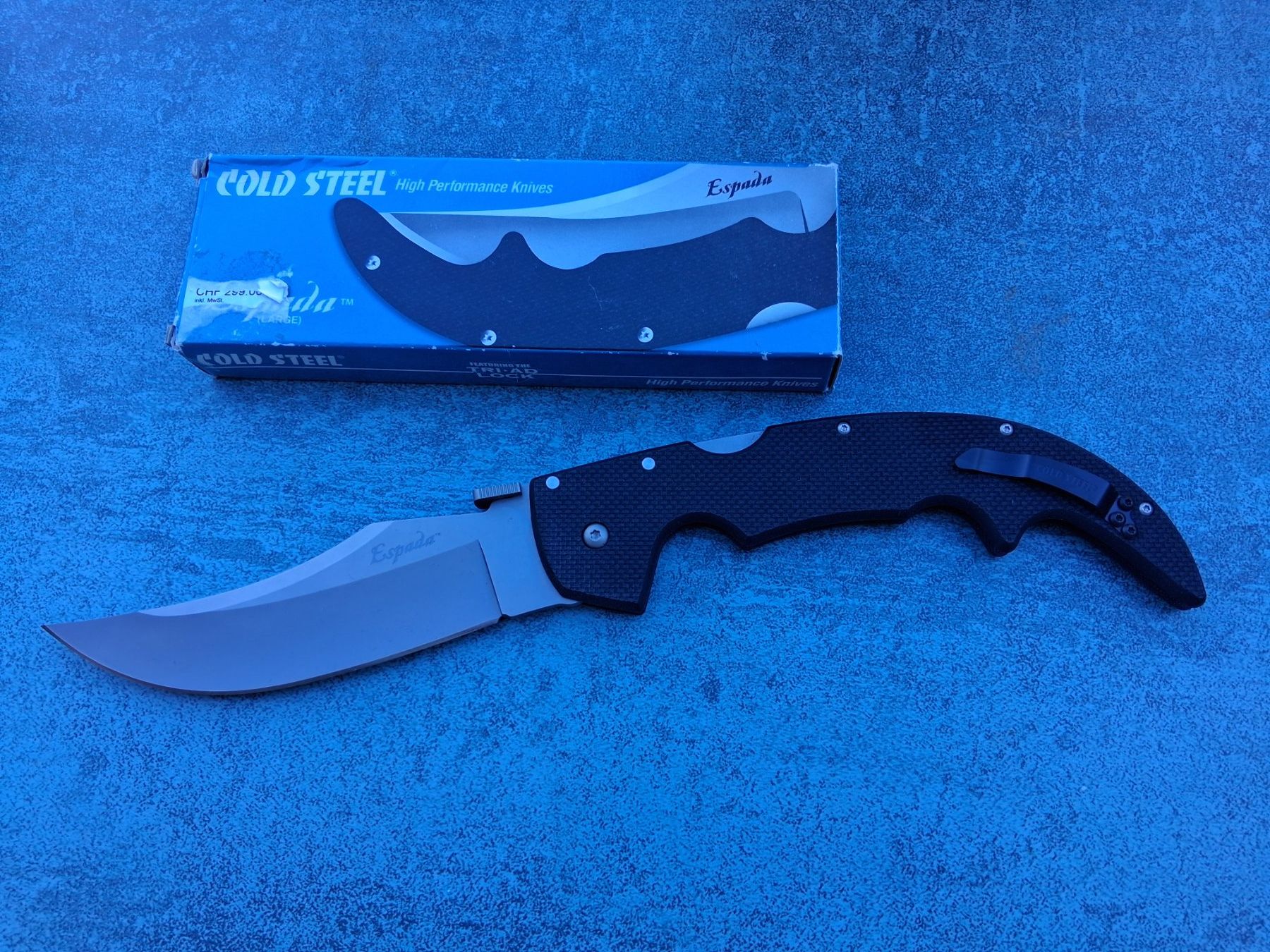 Accessori: Cold Steel Espada Large Messer – Nuovo (secondo la descrizione) da Bern venduto da ZT04TUv