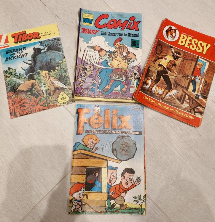 2 Alte Comics Hefte / Falk, Bob Und Ben – MOFAF