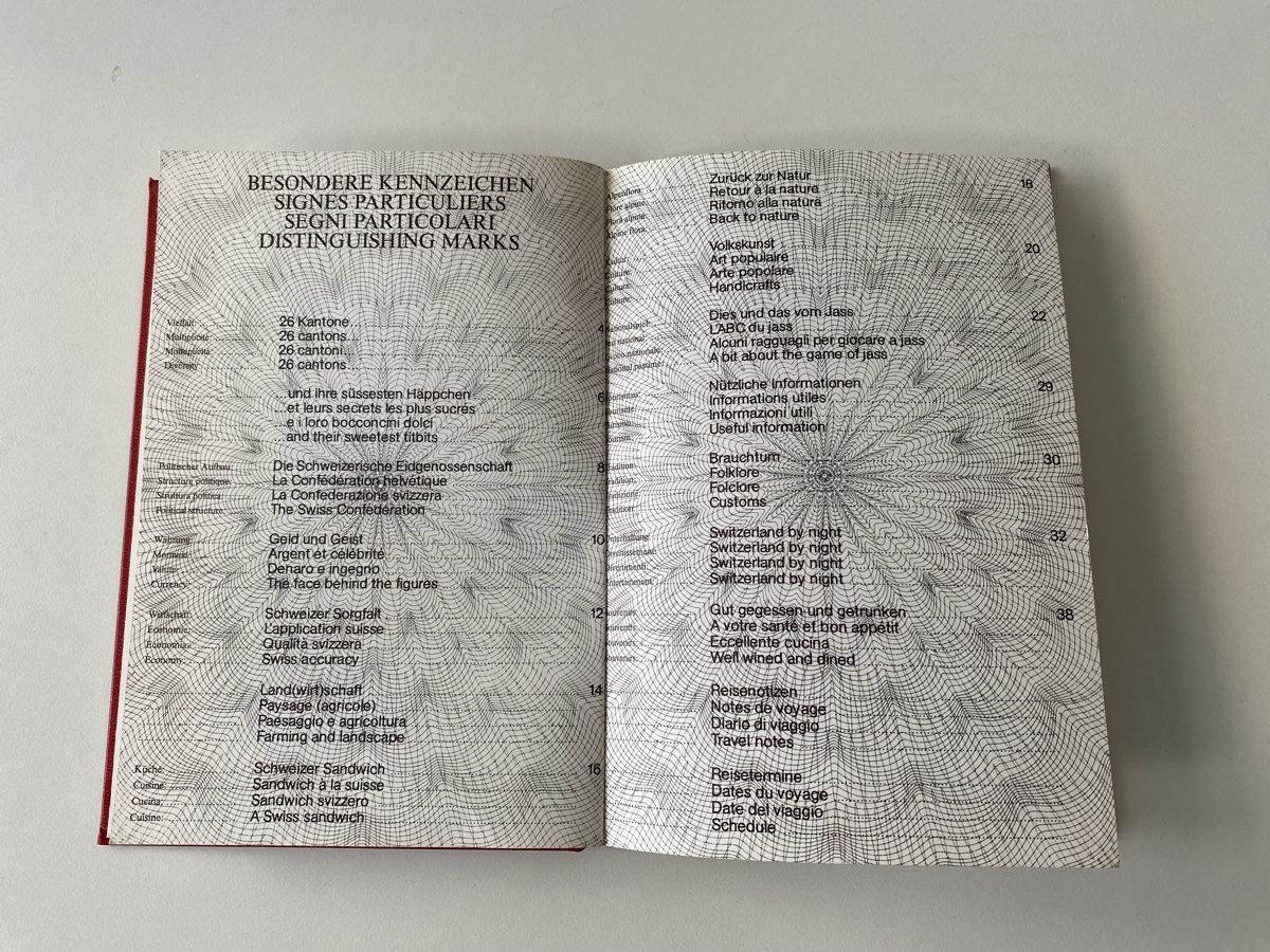 Libri: Schweizer Pass von Swissair (Werbegeschenk?) – Usato da Chur venduto da Knokno199 2
