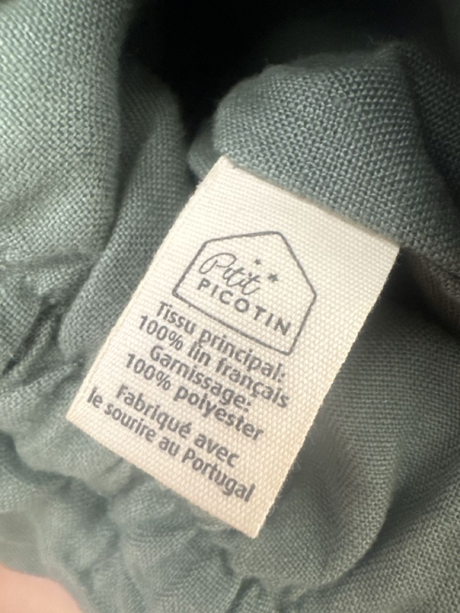 Sacs & sacs à dos: Green Linen Backpack – D'occasion à Männedorf par Meganbdn 3