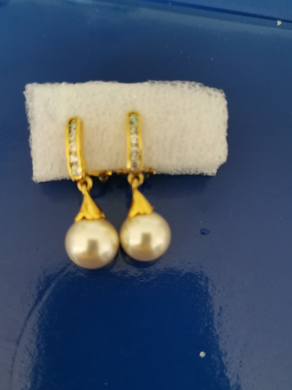 Boucles d'oreille: SCH. PERLENCLIPS SILBER VERG. – D'occasion à Allschwil par Male54