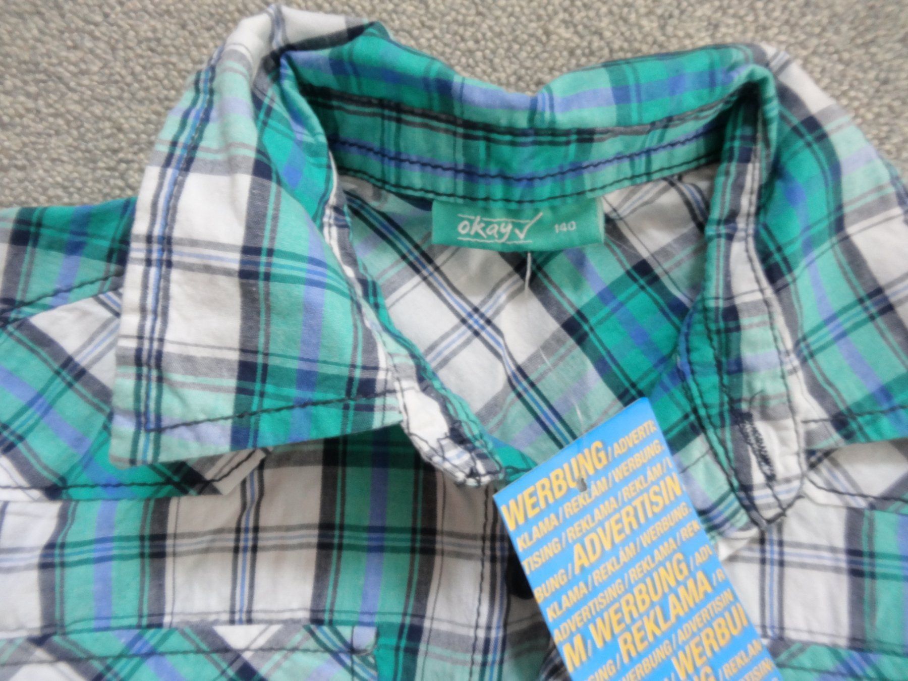 Camicie, T-shirt & Polo: Hemd Gr 140 Fabrikneu – Nuovo e nell'imballaggio originale da Rekingen AG venduto da nederland1 1
