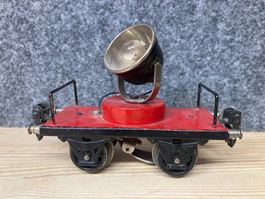 Märklin Spur 0 Scheinwerferwagen mit drehbarem Scheinwerfer