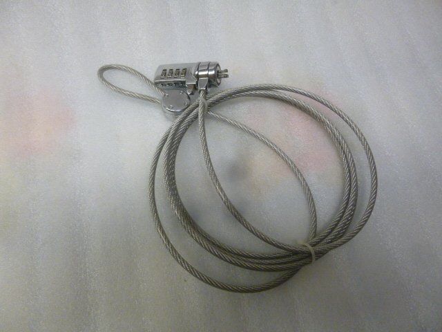 Cadenas: Notebook lock with number combination. Cable length 1.5m – Neuf (Voir description) à Pambio Noranco par Pol69 4