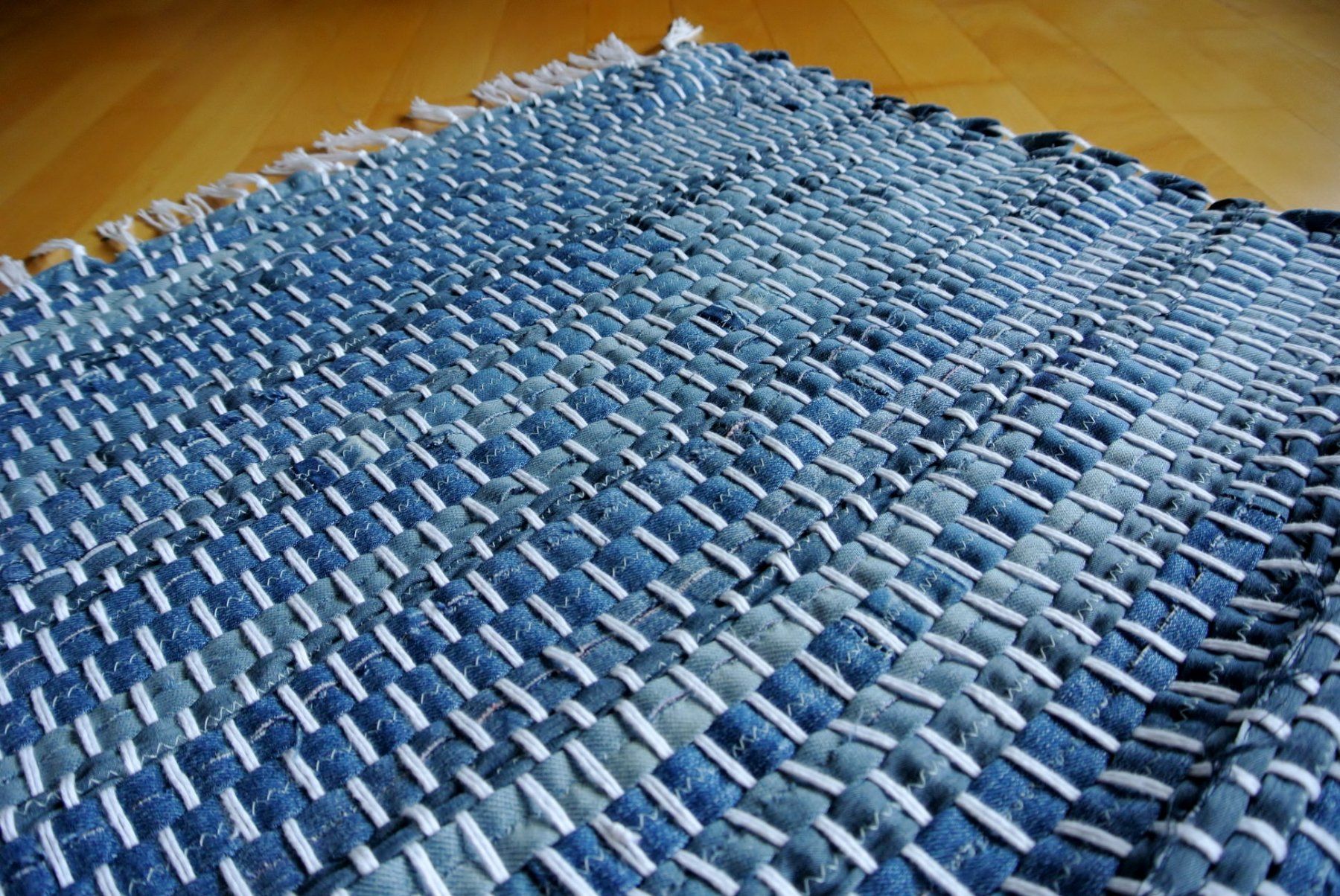 Teppiche: JEANS Teppich oder Läufer IndustrieChick 125 x 61 cm *neu – Neu (gemäss Beschreibung) aus Zell ZH von fossilchen 5