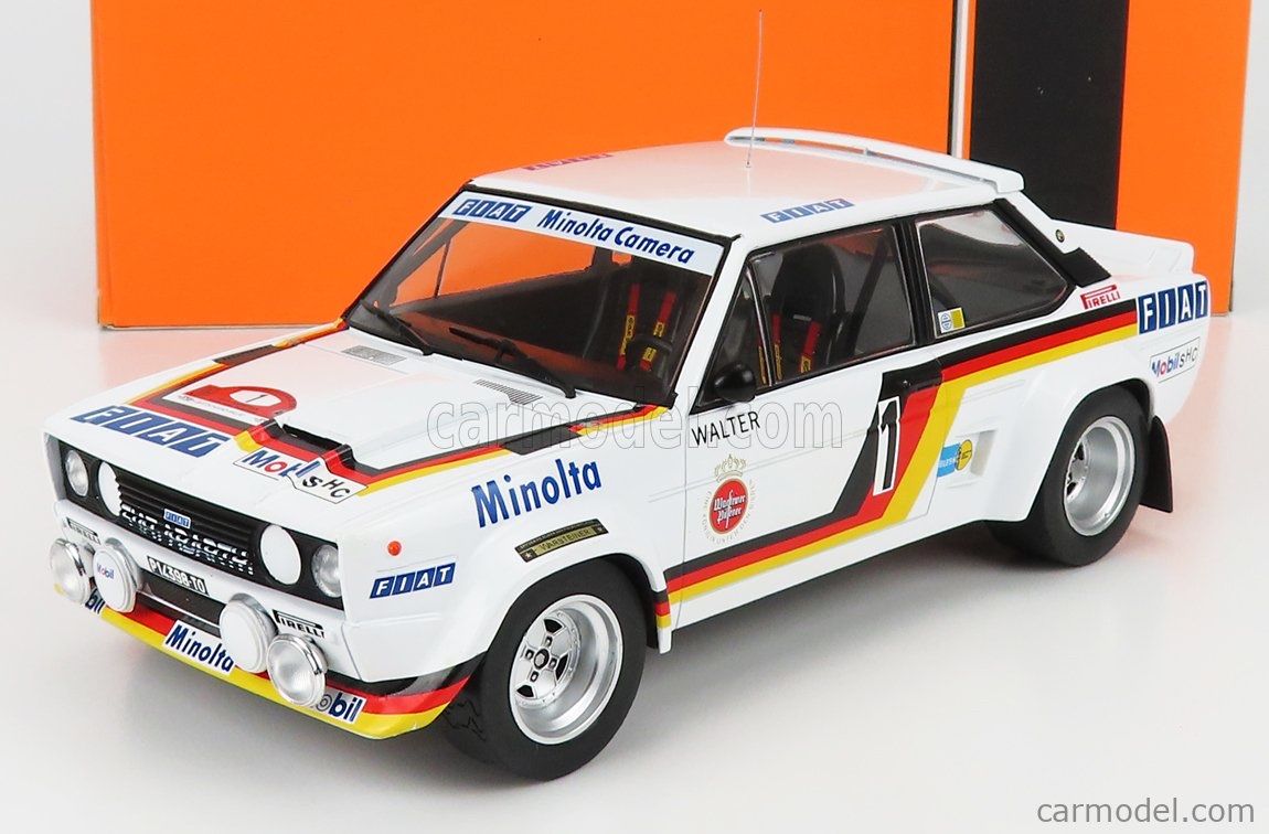 Fiat Modellautos: Fiat 131 Abarth Minolta IXO 1:18 – Neu und originalverpackt aus Opfikon von Cycomyco 2