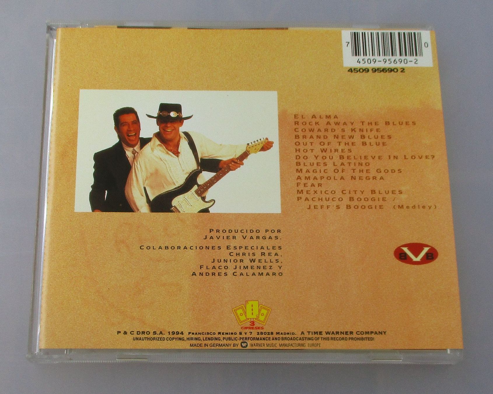 CD: VARGAS BLUES BAND - Blues Latino – Usato da Wattwil venduto da Muriel11 1