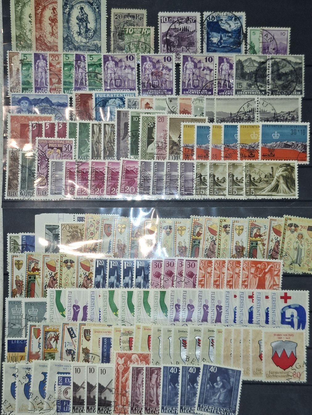 Tutti i francobolli: Ansammlung Liechtenstein – Usato da Balgach venduto da SIMEON27
