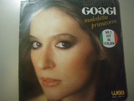 Vinyl-single Loretta Goggi - Maledetta Primavera