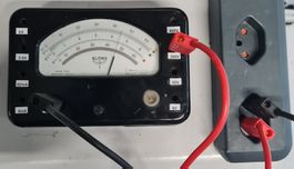 ELMES 1 Analog Multimeter vintage geprüft und ist ok
