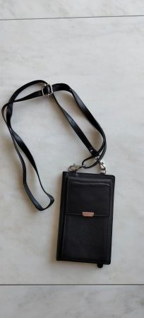 Handy-Umhängetasche Leder