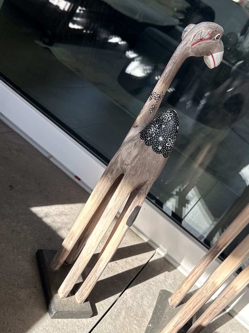 Tutte le decorazioni: grosse Holz Deko Figur, H 60 cm – Usato da Amriswil venduto da used2use 2