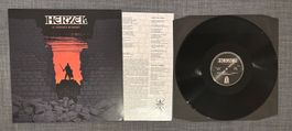 HERZEL - Heavy Metal sortilège iron maiden LP w/Poster