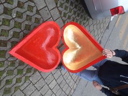 Valentienstags Geschenk Riesen Herz
