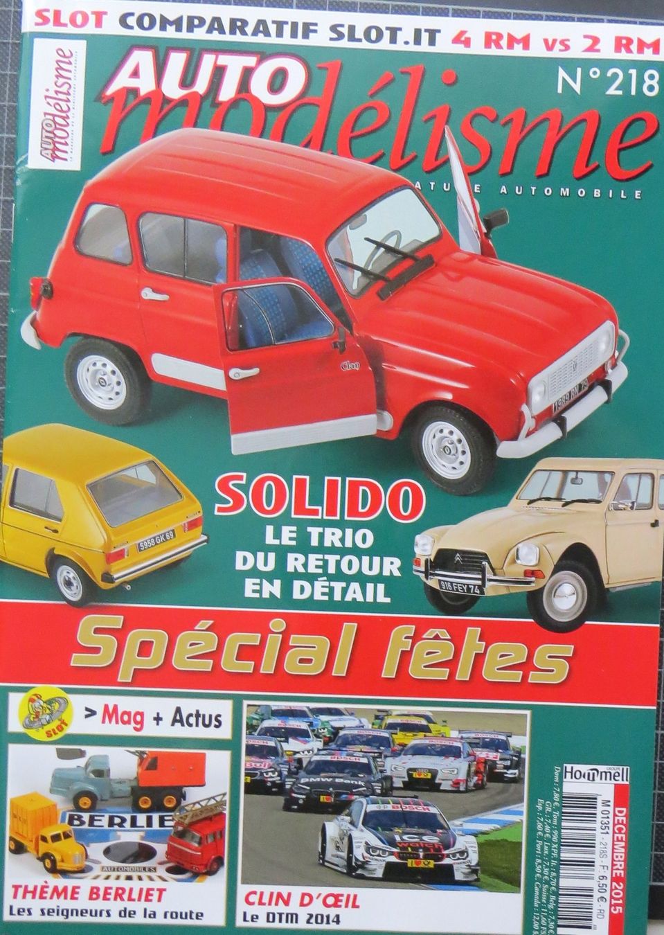 Revues & Magazines: Heft Auto Modelisme Nr 218 – Neuf (Voir description) à Ettingen par campione_1