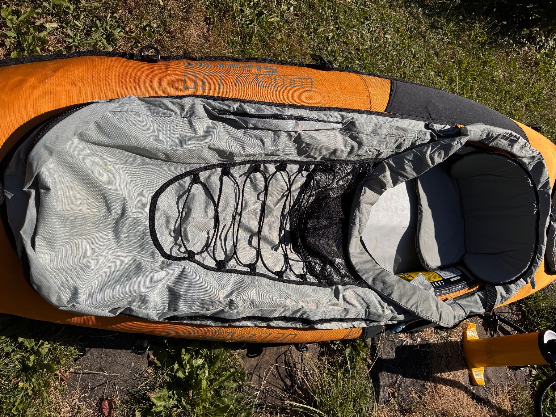 Barche: Kayak gonflable Stearns Cordova 130 – Usato da Leysin venduto da Serpo 2