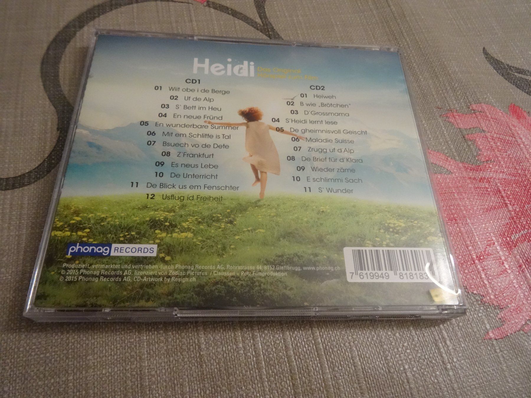 Audiolibri: Original Heidi Hörspiel CD - Mundart Version – Usato da Olten venduto da Disc-Ausverkauf 1