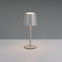 LED Tischleuchte, Akku, CCT, 21 cm Höhe