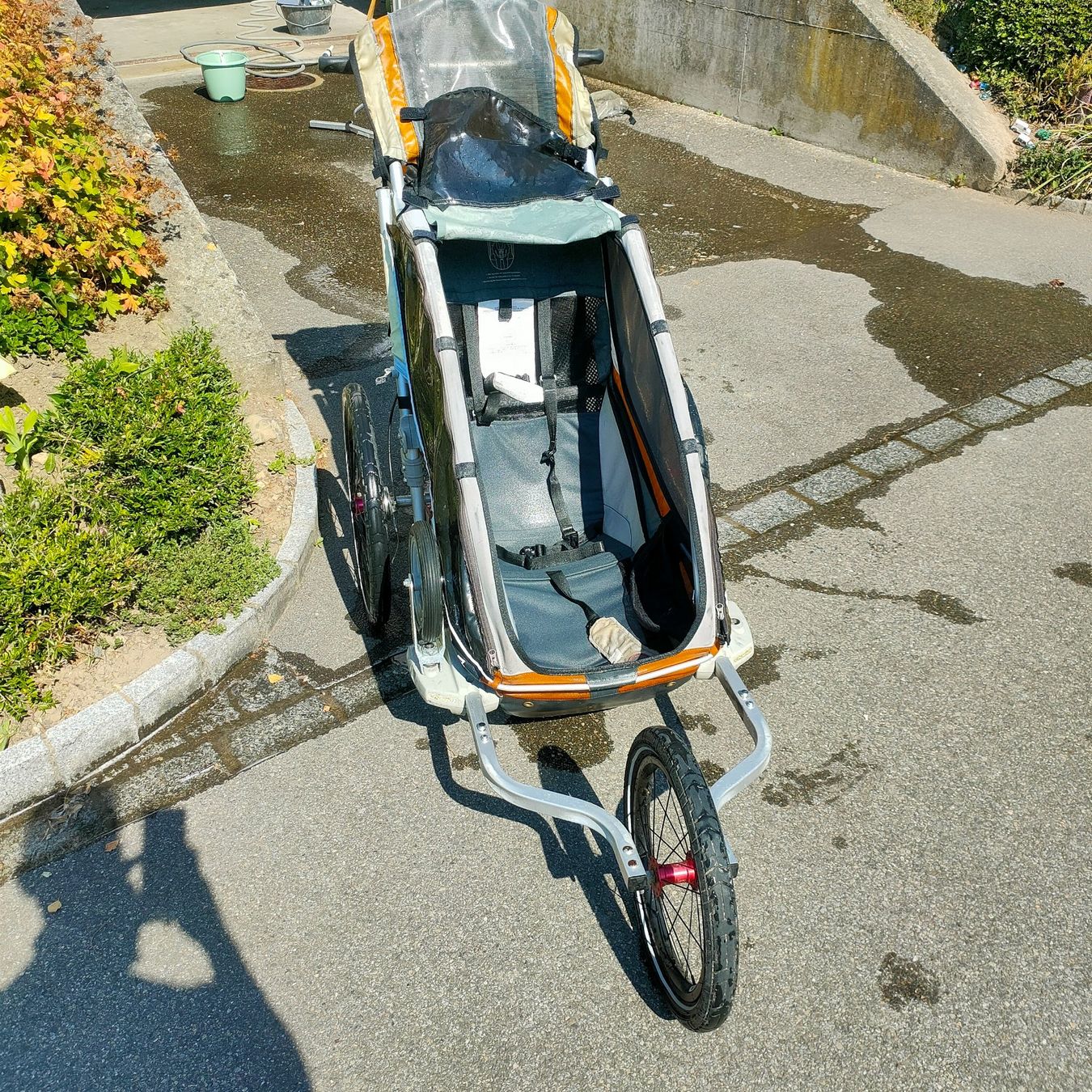 Thule Rimorchi: Chario CX1 mit Zubehör – Difettoso da Ennetaach venduto da Sigrist 4