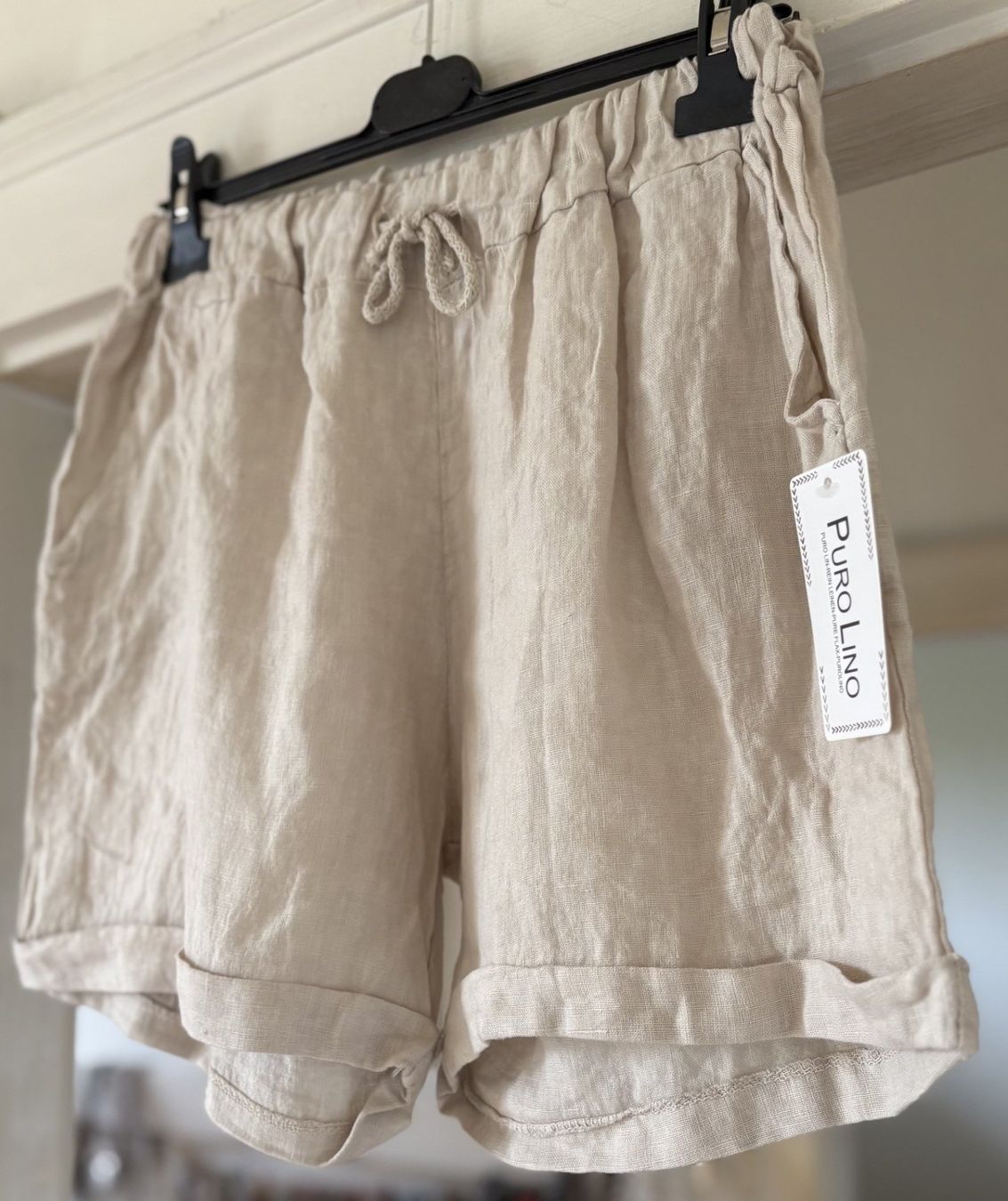 Pantaloni: SHORTS EN LIN! M – Nuovo e nell'imballaggio originale da Locarno venduto da NicoNion 1