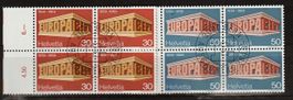 1969 4er-Block Serie Europa ETS