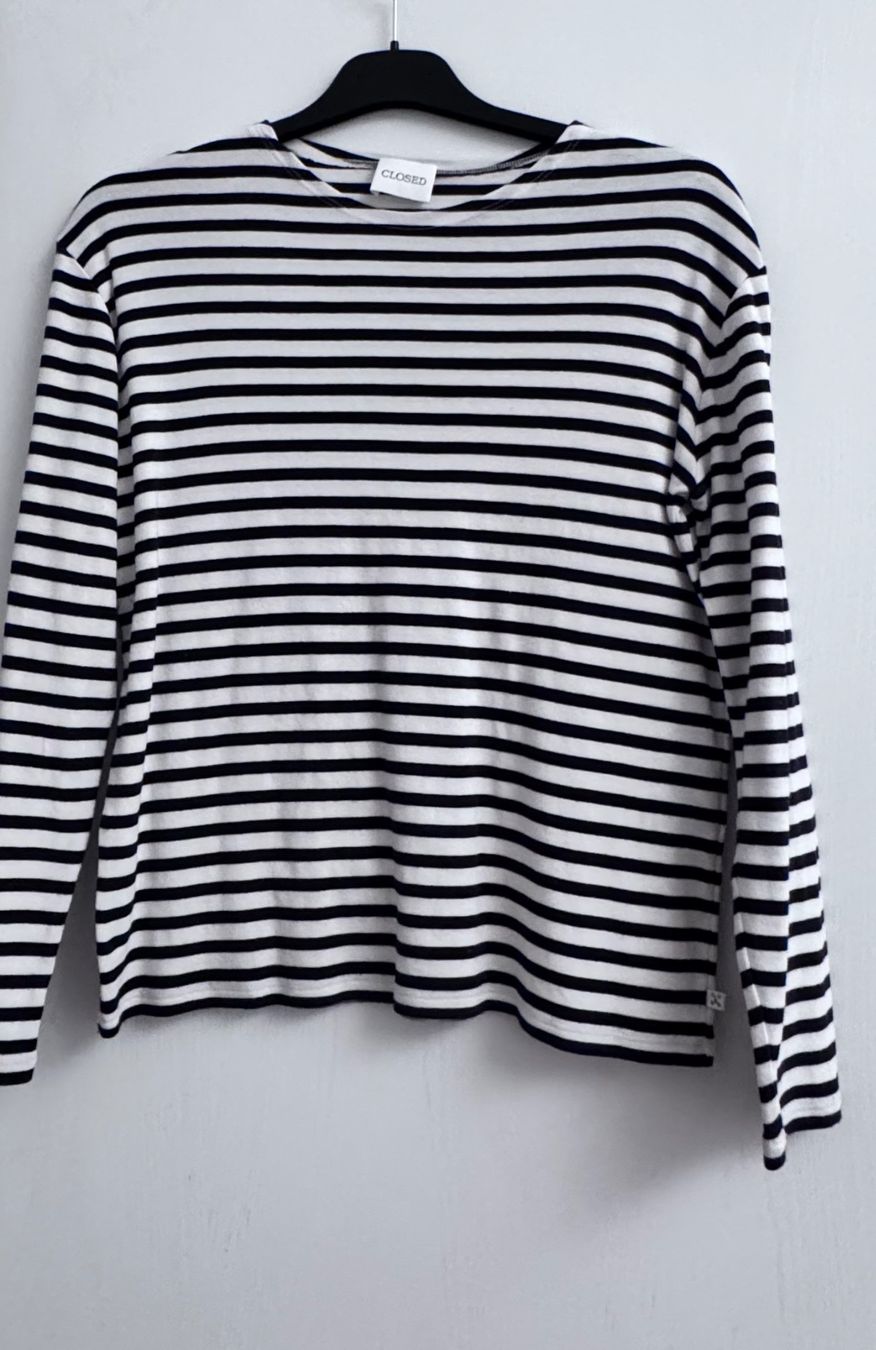 Closed T-Shirts: Closed T - Shirt gestreift aus Jersey – Neu (gemäss Beschreibung) aus Mörschwil von Mirka019