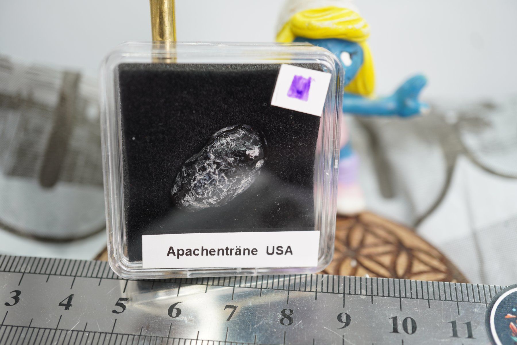 Minerali & Pietre curative: Apachenträne Obsidian    im Böxli     ab 1.-   Aus  Räumung – Nuovo e nell'imballaggio originale da Eschenbach SG venduto da topstone 5
