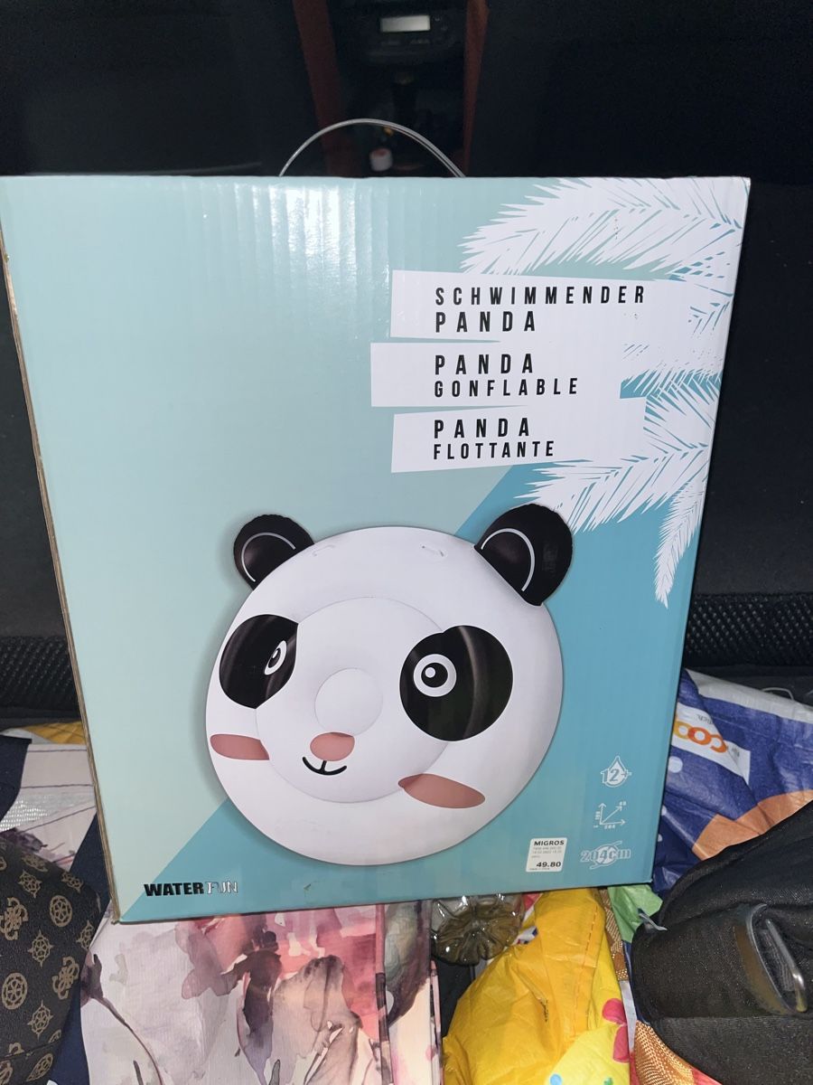 Piscine: Schwimmender Panda – Nuovo e nell'imballaggio originale da Gockhausen venduto da Lali013