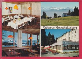 WERBE-FALTKARTE, RESTAURANT GOTTSCHALKENBERG