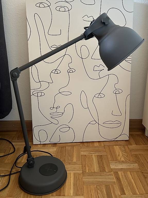Lampade: Lampe de bureau gris foncé – Usato da Lausanne venduto da bgi_895j 1