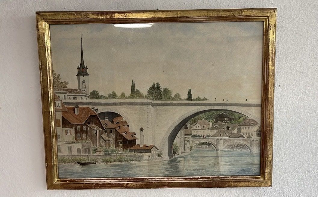 Tableaux: Gemälde A. Hauser 1953 – Neuf (Voir description) à Leuggern par Giorgina8 1