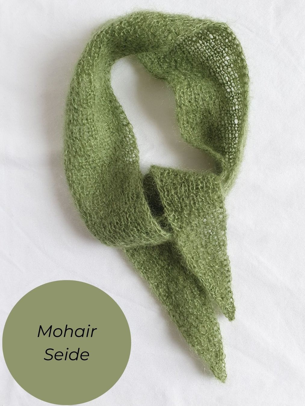 Foulard & Sciarpe: Mini scarf, Strickschal, Handgestrickt, Unikat, Geschenk – Nuovo e nell'imballaggio originale da Neunkirch venduto da Sandramay