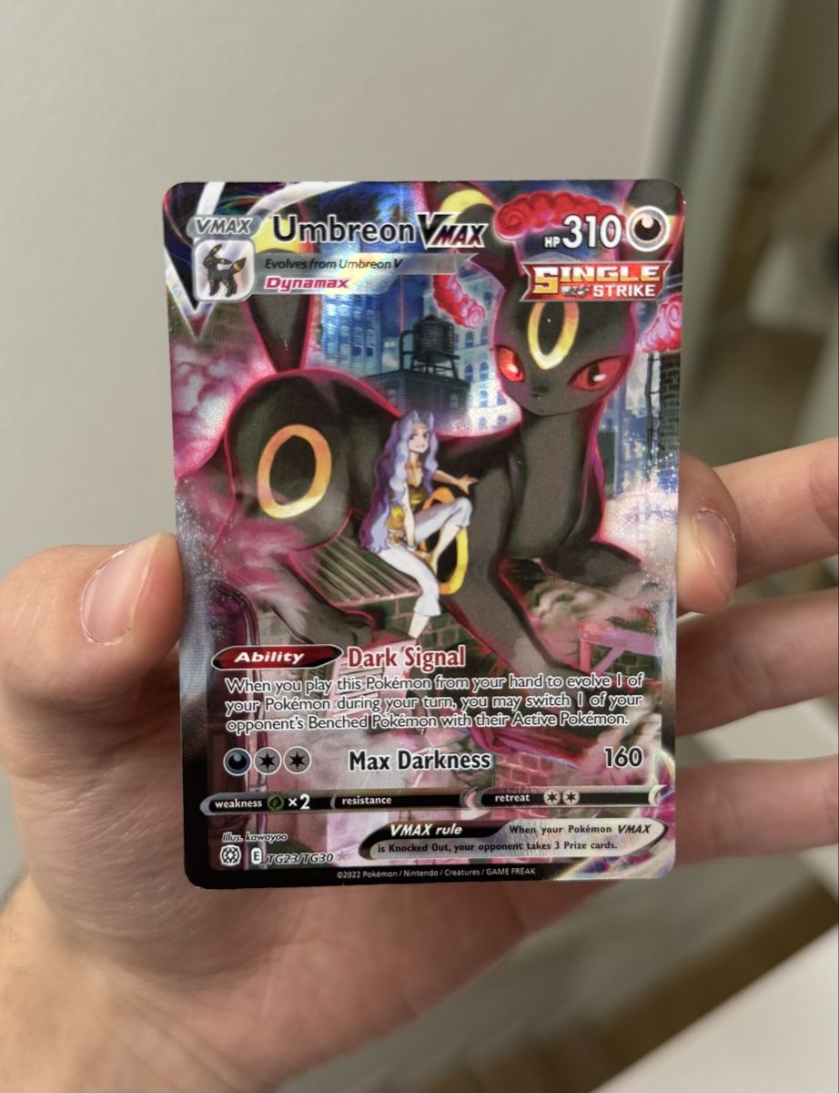 Pokémon Carte collezionabili: Umbreon Vmax TG23/TG30 – Nuovo e nell'imballaggio originale da Yverdon-les-Bains venduto da Pokeworld_timo 1