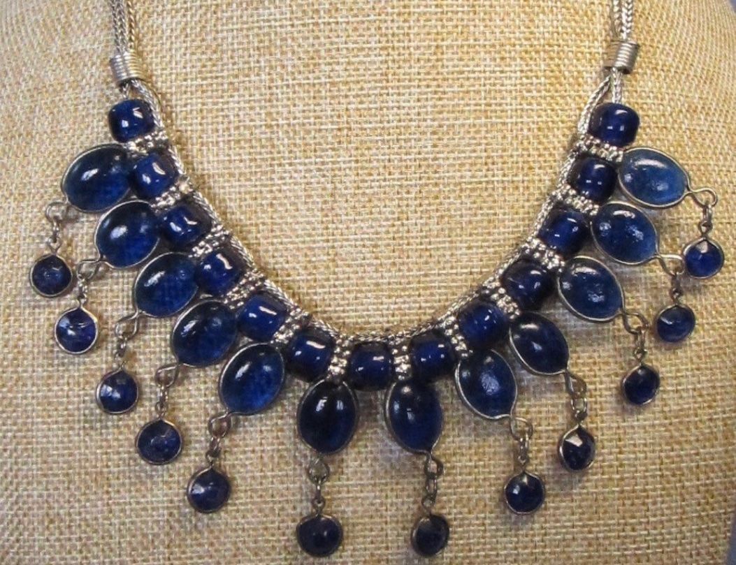 Catenine: Orientalische Kette - Königsblau – Nuovo (secondo la descrizione) da Basel venduto da La_Campanella 1