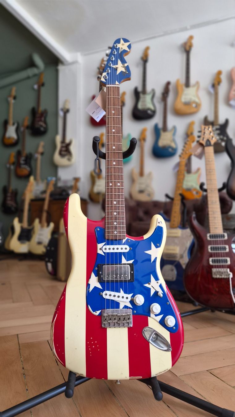 Strumenti musicali: Fender "This Tool Kills Hate" Stratocaster – Usato da pieterlen venduto da AntonelloGuitars 2