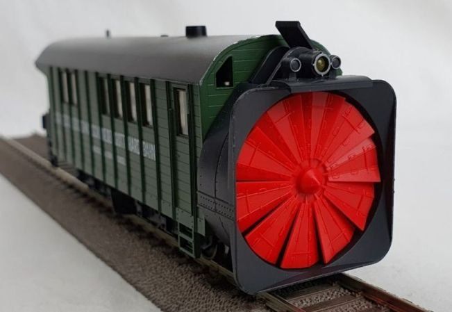 Kleinbahn Modellini di ferrovie: Klein H0 3221 Gotthard Schneeschleuder mit Radantrieb, DC – Nuovo e nell'imballaggio originale da Brüttisellen venduto da Rentner44zh 3