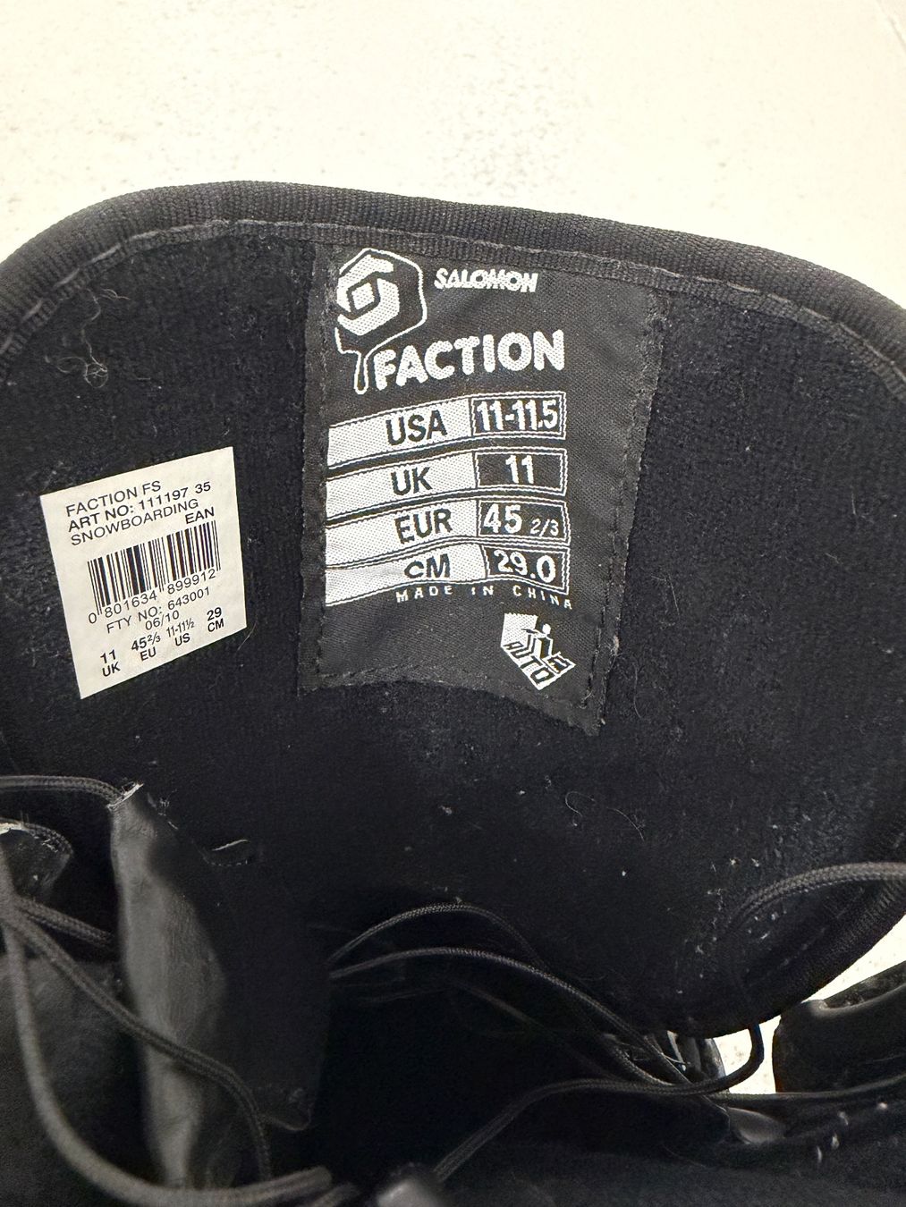 Salomon Chaussures hommes: Salomon Snowboardschuhe – D'occasion à Seengen par FABiiAN1995 5
