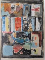 Kleines Aquarell Peter Dietschy